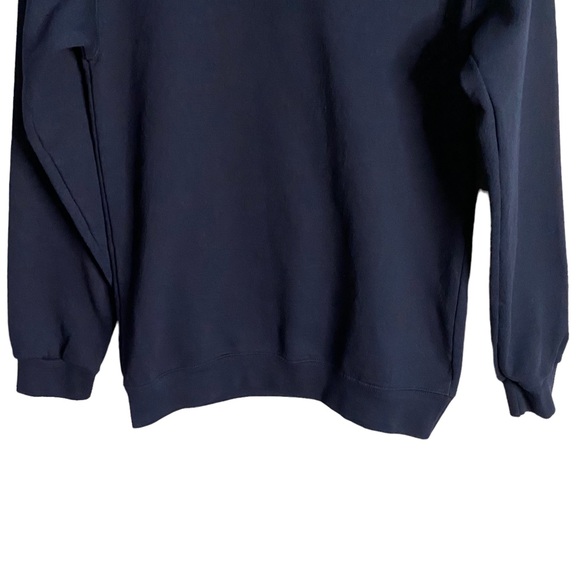 Champion Eco Authentic Navy Crewneck Sweatshirt - Picture 3 of 7